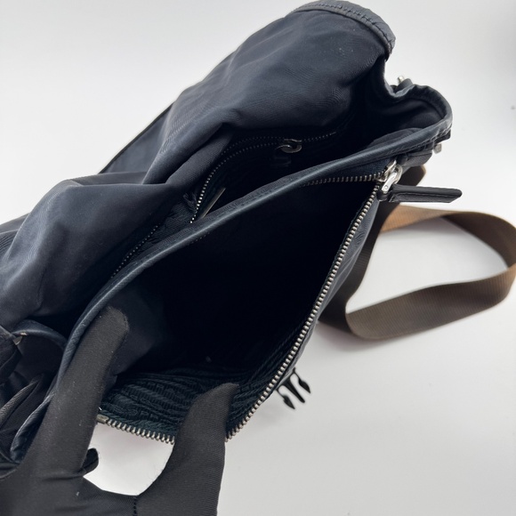 Prada Nylon Messenger Bag – Classic Black - Picture 6 of 9